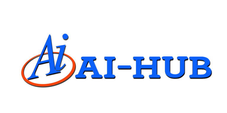 Logo for ai hub website